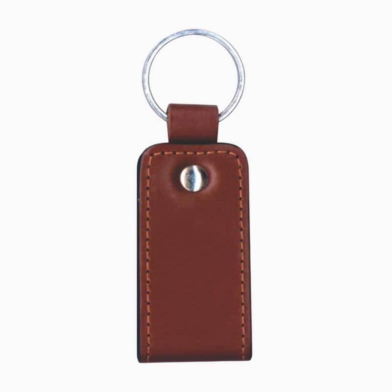 Chaveiro de Couro Com Personalização - 100 Unidades - R$ 980,00