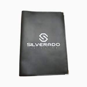 Porta Manual de Couro Sintético - 100 unidades - R$1990,00