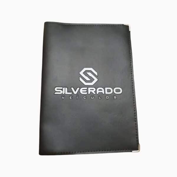Porta Manual de Couro Sintético - 100 unidades - R$1990,00
