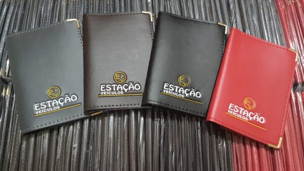 Porta Documentos de Couro Sintético - 100 unidades - R$ 1000,00 - Imagem 2