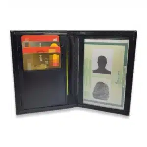Porta documentos Com Viseira em plástico Transparente - 100 unidades